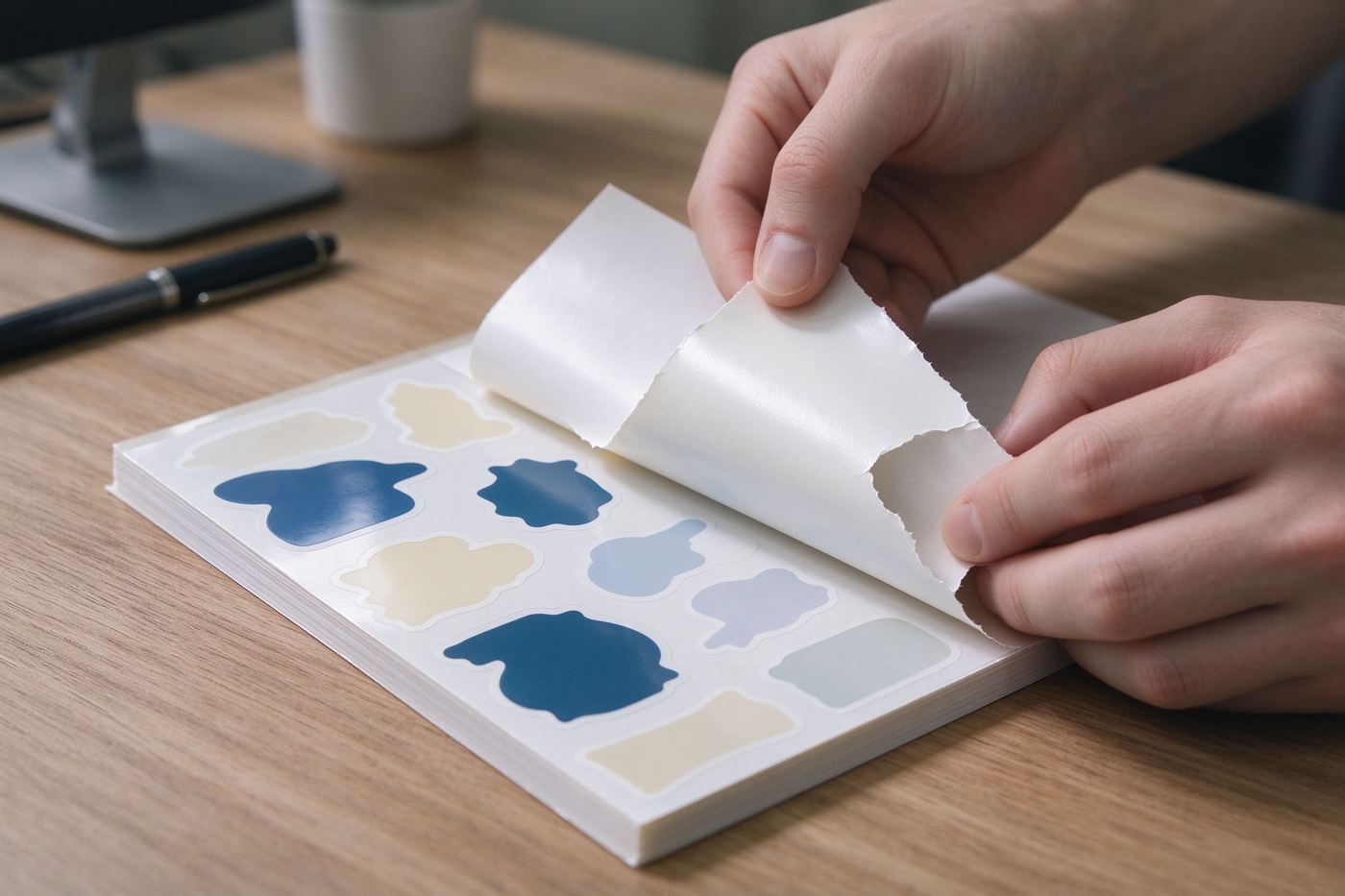 Transparent sticker maker